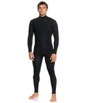 Quiksilver Mens 4/3 Sessions Chest Zip Wetsuit - Black | X-Large