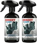 Arrest My Vest Military and Police Grade Odor Eliminating Spray for Body Armor Odor, Tactical Gear. Safe on K9's. Safe on All Ballistic Vests and Fabrics - Midnight Fragrance - 2 16 oz Bottles