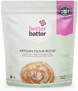 Better Batter Artisan Blend Multipurpose Certified Gluten-Free Flour, Top 8 Allergen Free, Cup for Cup Alternative to Ordinary Flour (5LB Artisan Blend)