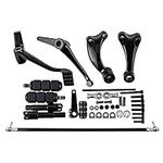 Astra Depot Forward Controls Kit For Harley Sportster XL883 XL1200 Peg + Lever + Linkages + Mounting Hardware