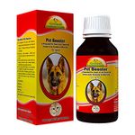 Growel Pet Booster - A Powerful Dog and Cat Supplement of 46 Powerful Amino Acids, Vitamins, and Minerals - 200 ml.