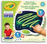 Crayola Toddler Touch Lights, Musical Sensory Toys for Toddlers, Learning Gifts, Light Up Drawing Pad, Mess Free Painting, Travel Activity, 2+