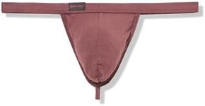 Jack Adams Men's Modal String Thong, Deep Mahogany, Medium