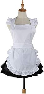 Love Potato Carino Bianco retrò Cucina Ristorante Donne Grembiuli per Donne Ragazze Cameriera Grembiule per Regalo