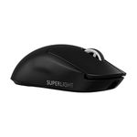 Logitech G PRO X SUPERLIGHT 2 LIGHTSPEED Wireless Gaming Mouse, 8K Polling, Lightweight, 60g, LIGHTFORCE Hybrid Switches, HERO 2 Sensor, 888 IPS, 44K DPI, 5 Programmable Buttons, USB-C, PC/Mac - Black