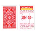 OUT OF BOX Magic Spy Playing Cards Secret Trick Password for Every Card Best for Flash Game, Teen Patti, Rummy, Paplu, Magic Shows_GMR (Pack of 2)