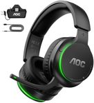 AOC Wireless Gaming Headset for Xbox Series X|S & Xbox One, PS5, PC,Switch