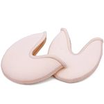 DANCEYOU Ballet Pointe Pads Toe Pads Protector Ouch Pouch Toe Pad,Casual Use,Ultra Soft Ballet Silicone Gel Toe Caps for Women and Girls M