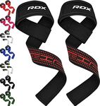 RDX Weight Lifting Straps,Powerlifting Deadlifting, Anti Slip 60CM Hand Bar Grip, 5MM Neoprene Wrist Support, Heavy Duty Weightlifting Bodybuilding Workout, Strength Training Gym Fitness, Men Women