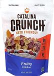 Catalina Crunch Fruity Flavor Keto Cereal (8Oz Bag) | Low Carb, Sugar Free, Gluten Free | Keto Snacks, Vegan, Plant Based Protein | Breakfast Cereal | Keto Friendly Food