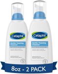 Cetaphil Oil Free Gentle Foaming Cleanser For Dry to Normal, Sensitive Skin, 8oz Pack of 2, Made with Glycerin and Vitamins B5 and E, Dermatologist Tested, Hypoallergenic, Soap Free, Fragrance Free