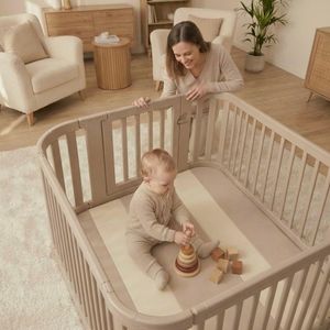 Venture All Stars Duo Baby Playpen – Portable Safety Play Yard
