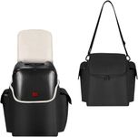 Zitel Carrying Case Portable Tote Bag Travelling Case Compatible with JBL Partybox Encore Essential Portable Bluetooth Party Speaker (Speaker not Included) - Black