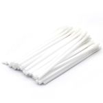 PAITOK Disposable Lip Brushes Wands,200 PCS Lip Applicator Disposable Lipstick Brush Applicator Lip Gloss Concealer Brushes Makeup Tools for Lips Eyes (White)