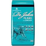 Dr John Chunky Flake Chicken Dry Dog Food 15kg - Wholegrain Dog Biscuits - Complete Dry Dog Food - Nutrition for Light Activity, Maintenance and Resting Dogs - Adult and Senior Dog Food