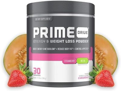 Complete Nutrition Prime Drive Energy & Weight Loss Powder, Strawberry Melon, Increase Energy, Boost Metabolism, Fat Burner, Appetite Suppressant, 10.16oz (30 Servings)