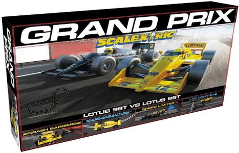 Scalextric Grand Prix Race Set – Slot Car Racing Track Kit