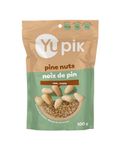 Yupik Pine Nuts, 100 g, Gluten-Free, Kosher, Smooth & Creamy Pine Kernels, Raw Nuts, Shelled, Unsalted, Unroasted, Oil-Free, Source of Iron