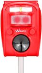 Cat Repellent, Garden Cat Deterrents, Ultrasonic Animal Repellent, USB & Solar Powered Waterproof Outdoor Animal Repeller, Motion Sensor and Flashing Light Pest Repeller, Squirrels Cats Rats