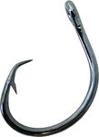 Mustad UltraPoint Demon Perfect In-Line Circle 3 Extra Strong Hook (Pack of 6), Black Nickel, 7/0