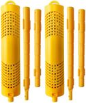 Joepoe SPA Mineral Stick Parts,Hot Tub Stick with 4 Months Lifetime Cartridge Universal for Hot Tub&Pool (Yellow,2-Pack)