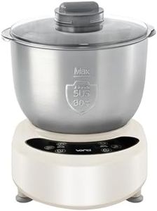 VONCI Electric Dough Maker with Ferment Function,7.3QT (7L) Stainless Steel Dough Mixer Dough Mixer Machine with Fermentation & Timer for Bread, Pizza, Dumplings, Noodles.