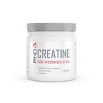 PhD Nutrition Micronised Creatine Supplement, Supports Strength Training and Intensive Exercise, 250 g (83 Servings)