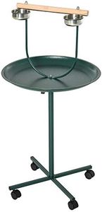 Pawhut 49" Bird Play Stand w/Wheels - Green