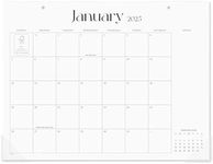 Cabbrix Simplified Desk Calendar 2025-2026, Aesthetic Desk Pad Calendar 15 x 12 Inch Runs From January 2025 to June 2026, Desk Blotter Calendar for Home Office and School