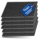 VIOKS Filter Foam Set of 6 Replacement for Whirlpool 481010354757 Tumble Dryer Base 225 x 107 8 mm on Heat Exchanger Sponge Pump Mat Condenser