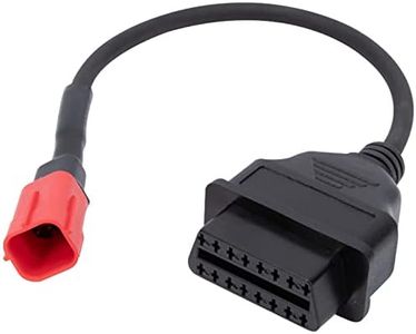 KASturrboo OBD2 - Cable de diagnóstico de 6 pines y 16 pines adaptado para Honda Suzuki motocicleta conector de detección de fallos