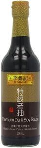 Lee Kum Kee Premium Dark Soy Sauce, 16.9-Ounce Bottle (Pack of 2)