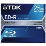 TDK BD-R 25GB Blu-ray Disc Jewel Case