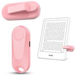 DATAFY Remote Control Page Turner for Kindle Paperwhite Oasis Kobo E-Book eReaders, Remote Camera Shutter and Video, Page Turner Clicker for ipad Tablets Reading Novels with Wrist Strap Storage Bag