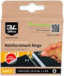 3L Self Adhesive Reinforcement Rings Dispenser Pack Clear Pack Of 500 [Item No. 100852423]