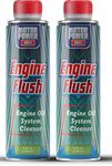 Engine Flush Specially Formulated for Gasoline and Diesel Engines Cleans Deposits and Restores Performance 2x Bottles 500ml