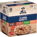 Quaker Instant Oatmeal, 4 Flavor Va