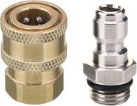 M MINGLE Pressure Washer Adapter Set, 1/4 Inch Quick Disconnect Kit, 5000 PSI