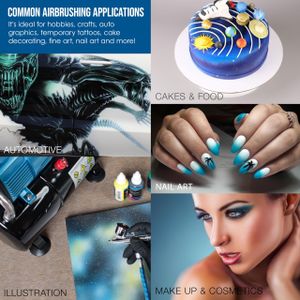 Master Airbrush G22 Dual-Action Airbrush Kit – Spray Gun Set