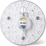 Siomen 6" 20W 2100LM 6000K AC85~265V Max 277V,LED Light Engine Retrofit Kit for Ceiling Fan Light,LED Light Board Panel for Ceiling Flush Light Circle Fluorescent Bulb Replacement