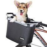 COFIT Detachable Bike Basket, Multi-Purpose Bicycle Handlebar Basket for Pet, Shopping, Commuter, Camping and Outdoor