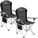 SUNMER Padded Camping Chairs - Set 