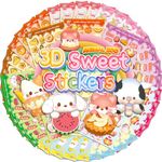 Tageenla 3D Animal Scratch and Sniff Stickers - 45 Sheets Scented Stickers, 9 Different Scents Smelly Stickers - Reward Stickers for Kids, Teachers, Classroom