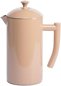 Frieling Double-Walled Stainless Steel French Press Coffee Maker, Sandstone, 34 fl oz.