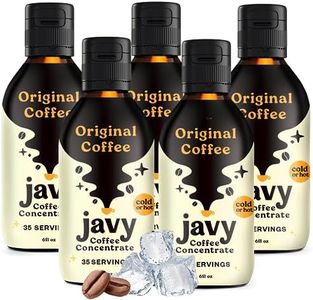 Coffee Concentrate - Cold Brew Coffee, Perfect for Hot or Iced Instant Coffees, Hot Drinks, Cold Brew Concentrate, 5 Pack - Original