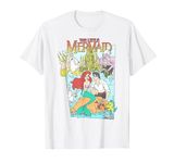 Disney The Little Mermaid Vintage Cover Graphic T-Shirt T-Shirt