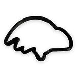 Raven Head Cookie Cutter with Easy to Push Design, for Baby Showers, Work Events, and Birthday Celebrations (4 inch)