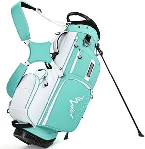 uniHimal Lightweight 7-Way Golf Stand Bag for Men & Women (Green)