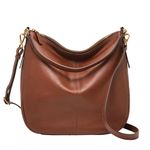 Fossil for, Leather Women's Handbag (Brown)