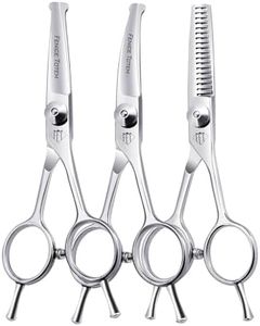 Fenice Totem Dog Grooming Scissors: 3 in 1 Pet Shears Set Made Of Advanced Stainless Steel Alloy for Trimming Dogs Cats and Other Pets Face and Paws